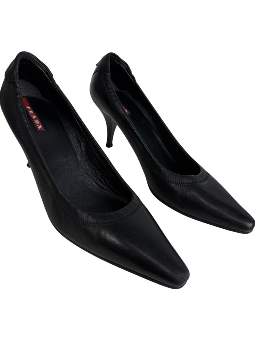 Prada Y2K Vintage Leather Classic Pumps - Picture 2 of 10